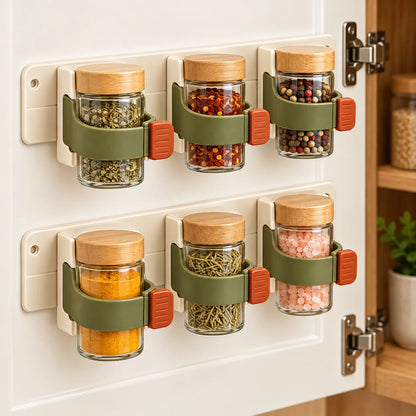 Cabinet-Door Spice Clip Set — detail