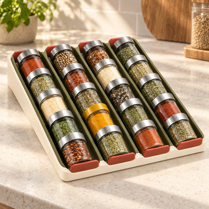 In-Drawer Spice Tray — detail