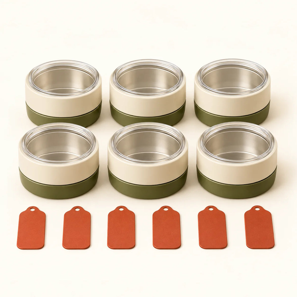 Magnetic Spice Tin Set — product view