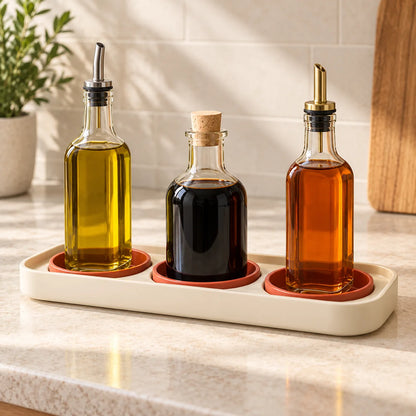 Oil and Vinegar Drip Tray — function