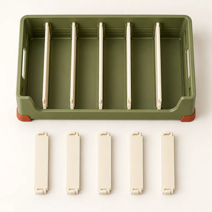 Sauce Bottle Divider Crate — package contents