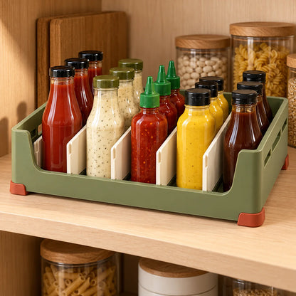 Sauce Bottle Divider Crate — detail
